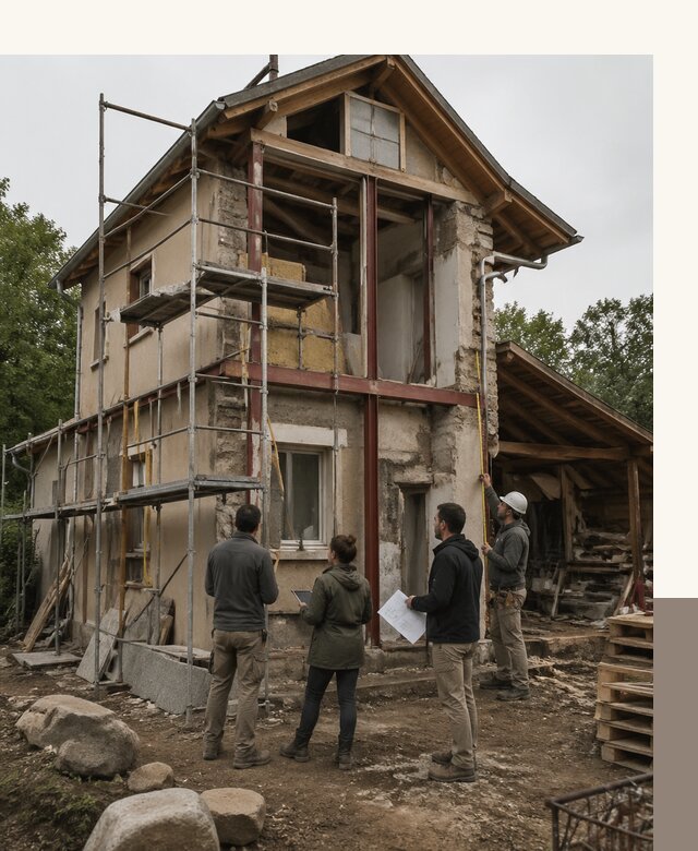 Реконструкция загородного дома под ключ в Карабулаке от бюро