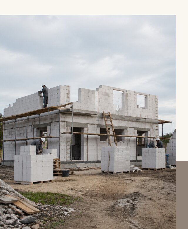 Строительство домов из газобетона в Карабулаке под ключ