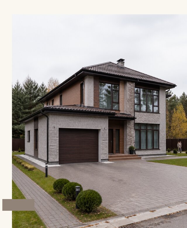 Проект дома 8 на 8 с гаражом в Карабулаке по цене 36152 | А3дПро-Крб